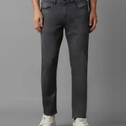 Men Washed Straight Jeans-image-32