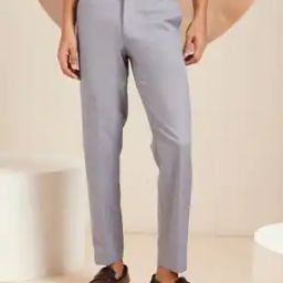 Men Slim Fit Trousers-image-117