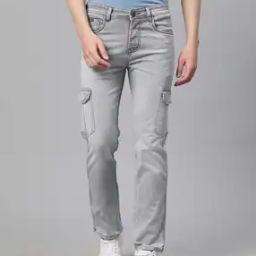 Men Relaxed Fit Jeans with 5-Pocket Styling-image-6