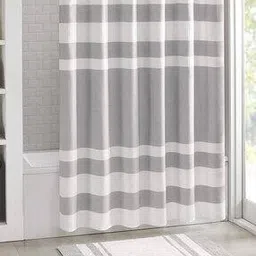 Striped Waterproof Shower Curtains for Bathroom-image-76