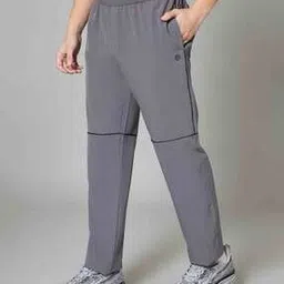 Men Striped Track Pants with Elasticated Waist-image-59
