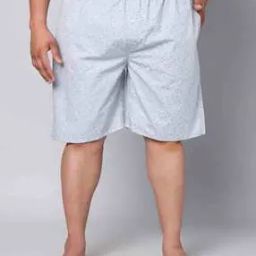 Men Micro Print Boxers with Insert Pockets-picture-0