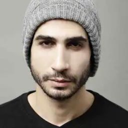 Beanie Cap with Fur Lining-36