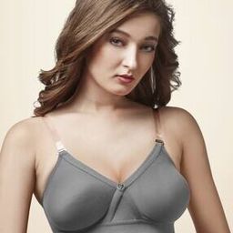 T-Shirt Bra with Transparent Straps-20