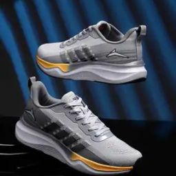 Men Round-Toe Sports Shoes with Lace Fastening -image-81