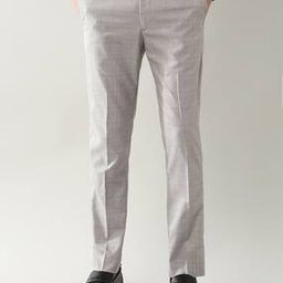 Men Checked Straight Fit Pants-image-37
