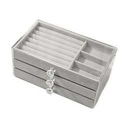 Leather Jewellery Organiser Box-39