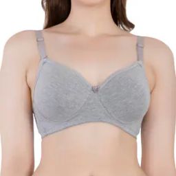 Lightly-Padded T-Shirt Bra with Adjustable Straps-28