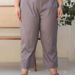 Women Ankle-Length Pants with Insert Pocket-picture-17
