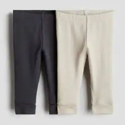 Girls Pack of 2 Adjustable-Fit Leggings-picture-10