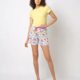 Women Graphic Print Regular Fit Shorts-picture-22