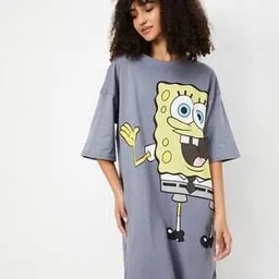 max Women SpongeBob Print Chemise-picture-13