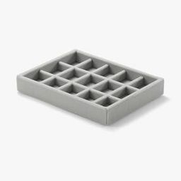 Stackable Velour Grid Case for Acrylic Case-32