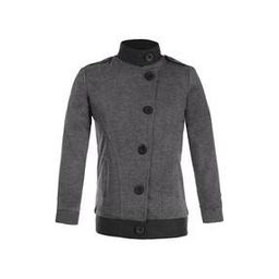 Textured Mandarin Collar Jacket-image-59