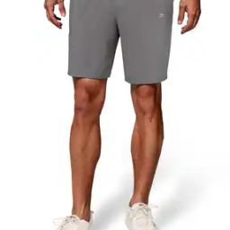 Men Regular Fit Shorts with Elasticated Waist-picture-17