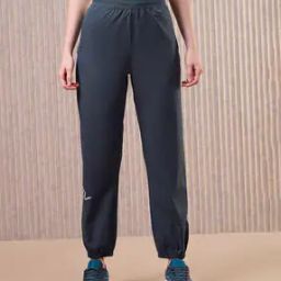 Women Typographic Print Cuffed Joggers-image-27