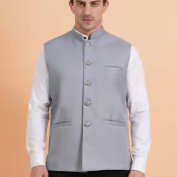Men Slim Fit Nehru Jacket-picture-24