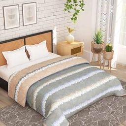 Striped Reversible Double Comforter-image-37
