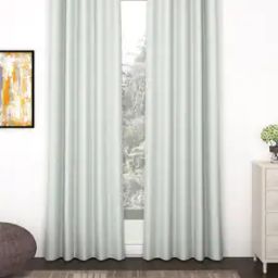 Set of 2 Door Curtains with Eyelet Header-image-118