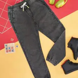 Boys Mid-Washed Jogger Jeans -image-92