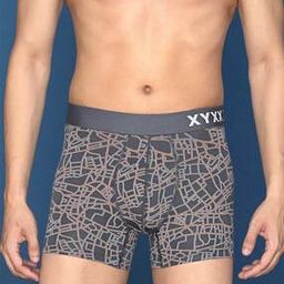 Printed Trunks with Elasticated Waist-image-91