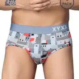 Pack of 2 Briefs with Elasticated Waistband-image-96
