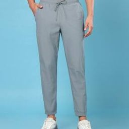 Men Mid-Rise Joggers with Elasticated Drawstring Waist-19