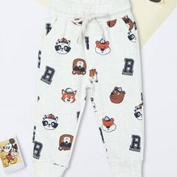 Boy Cartoon Print Jogger with Drawstring Waist-picture-52
