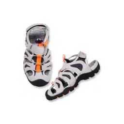 Boys Colourblock Clogs with Velcro Fastening-picture-18