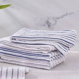 Set of 5 Striped Rectangular Dish Cloth-29