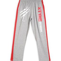 Boys Straight Track Pants with Elasticated Waist-image-8