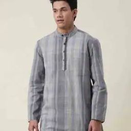 Checked Short Kurta-6