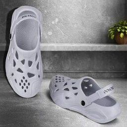 Men Round-Toe Slip-On Clogs-17