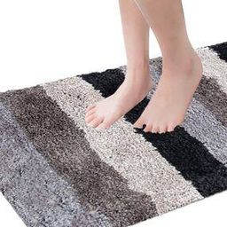 Striped Anti-Skid Bath Mat-image-35