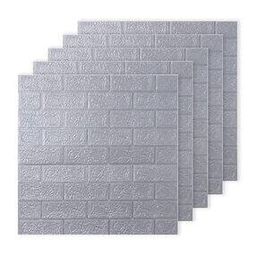 Set of 5 3D Foam Brick Wallpaper Stickers-picture-20