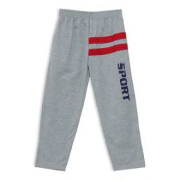 Boys Track Pants with Typography-image-1