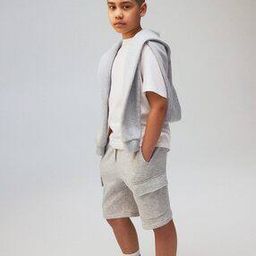 Boys Regular Fit Cargo Shorts-picture-17