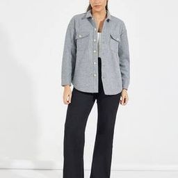 Women Oversized Fit Spread-Collar Jacket-image-68