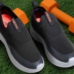 metro Men Slip-on Shoes with Fabric upper image 1