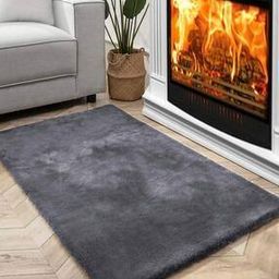 Rebbit Fur Rectangle Shape Carpet-28