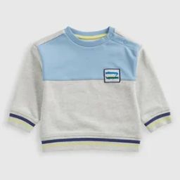 Boys Colourblock Relaxed Fit Sweatshirt-picture-13