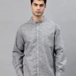 Solid Shirt with Patch Pocket-image-18