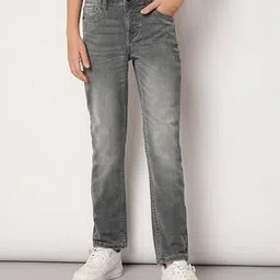 jack & jones Boys Mid-Rise Straight Jeans-picture-2