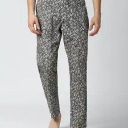 Men Micro Print Pyjamas-image-93