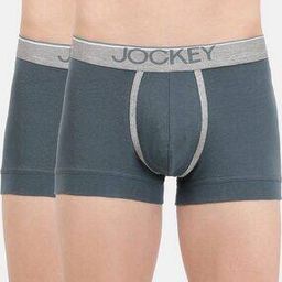 Pack of 2 Trunks with Elasticated Waistband-image-36