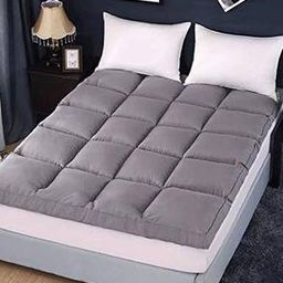 Microfiber Cotton Solid King Mattress Protector-image-72