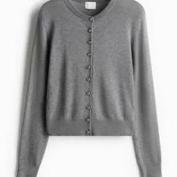 Women Round Neck Cardigan-picture-10