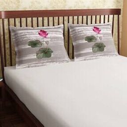 Set of 2 Floral Print Pillow Covers-3