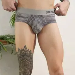 Printed Brief with Elasticated Waistband-picture-31