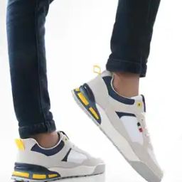 Colourblock Low-Top Lace-Up Shoes-image-57